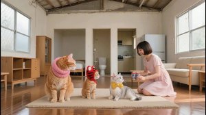 Как котики в город переехали