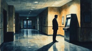 Шаги в пустом холле. Мистика