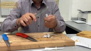 Тест ножей на бумаге!