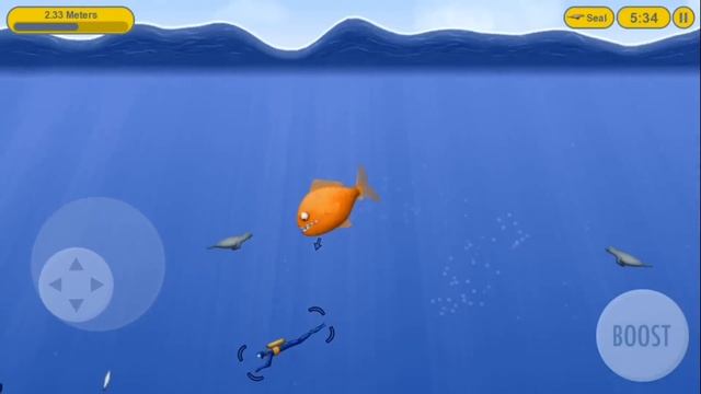 МАЛЕНЬКАЯ РЫБКА превращается в ЗУБАСТИКА Мультик ИГРА Tasty Blue смотреть онлайн