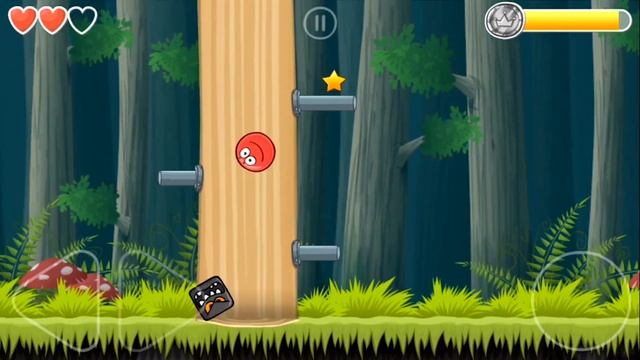 КРАСНЫЙ ШАР против Черного КВАДРАТА #3 Шарика на роллы Мультик про Red Ball 4 смотреть онлайн