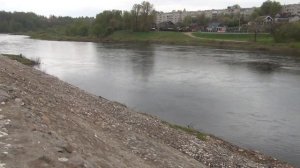 vatravel.ru Набережная реки Мсты в Боровичах (Новгородская область)