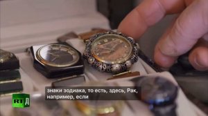 Александр Бродниковский (самая большая коллекция часов), сюжет телеканала RT (Russia Today)