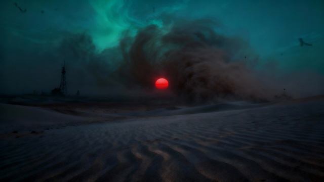 Dust - 1 Hour Cinematic Dark Ambient Mix ｜ Post Apocalyptic Ambient Soundscape