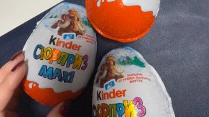 Киндер сюрприз макси,распаковка)