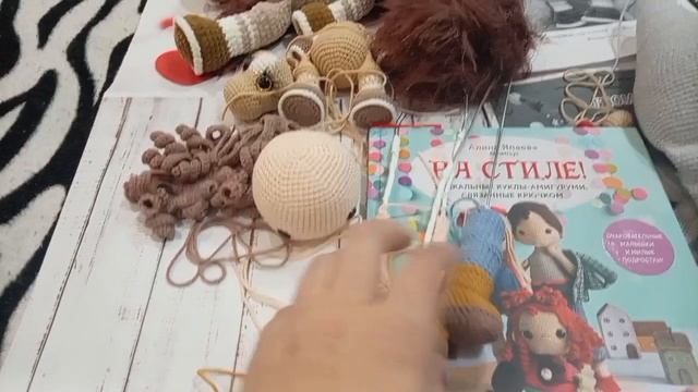 Отчёт √1 #101cottontoys5 и отчёт√6 #вязальный_рай Процесс и готовые работы ❤ смотреть онлайн