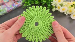 КРУГЛЫЙ МОТИВ КРЮЧКОМ❤ #всевжизнисвязано #все_в_жизни_связано #вязаниекрючком