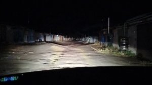 Bi-LED RAYTON LAZER PRO V2. Cравнение LED с ближним. Шикарный дальний.