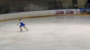 Диана Небукина Фигурное катание Кубок Новгородской области Произвольная программа 2025 11 09