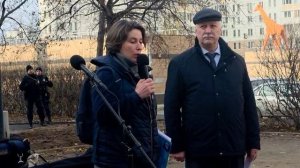 О ситуации в районе Марфино Наталья Завражнова.