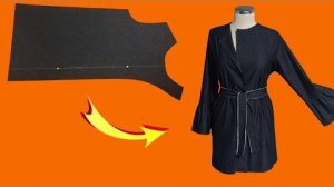 ✅ОЧЕНЬ ПРОСТОЙ ✅Практичный крой и пошив пальто