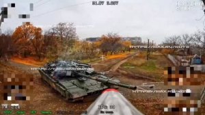 Уничтожение ранее затрофеенного у ВС РФ танка Т-72Б3 ВСУ