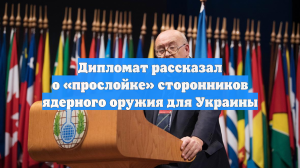 Дипломат рассказал о «прослойке» сторонников ядерного оружия для Украины
