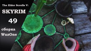 №49 SKYRIM Улучшение алхимической лаборатории и подготовка к походу в Вайтран (сборка WuzOne)