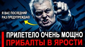 Вот и вс... Бумеранг прилетел ОЧЕНЬ МОЩНО.. Прибалты в ужасе