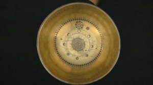 Поющая чаша Планетарная Gold 21,3 см Фа# 180, До 512
