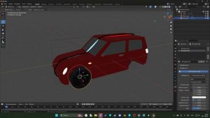 делаем машинку в блендер