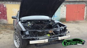 TOYOTA CHASER 100 SWAP Замена подкрылка и покраска подкапотного пространства