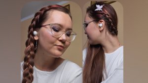 Две лёгкие причёски с плетением кос 🤍