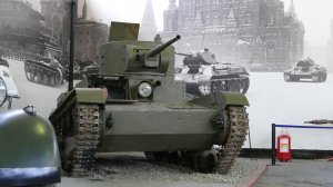 Маневрирование танка Т-26, выставка "Моторы Войны", 14 сентября 2024