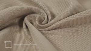 Ткань рогожка для штор коллекция «Монро» Dim-out Бежевый