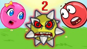 Новый КРАСНЫЙ ШАР, Красныш спасает деревню красных шариков