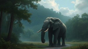 Слонёнка весёлого нет