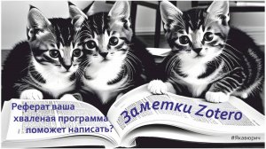 Реферирование текста - создание заметок в Zotero #4