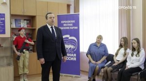 Врач-герой: «Парту памяти» установили в 20-й школе