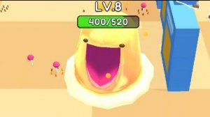 Мультфильмы для самых маленьких Super Big Slime: Black Hole 3D Чёрная дыра