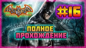 Batman: Arkham Asylum (PC)-Полное Прохождение на Все Достижения #16 (Hard Difficulty).