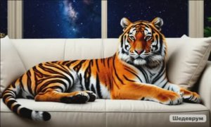 ОНА КАК ХИЩНИЦА...