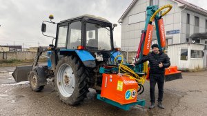 Обзор косилки манипуляторной HANMA