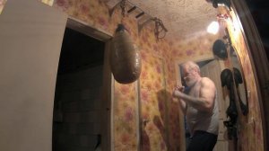 Бокс тренировка(домашняя тренировка в 57 лет)