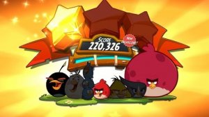 Angry birds: злые птички против плохих свинок.