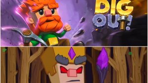 ЗЛОЙ колдун👹 ПОВЕРЖЕН🐱🐉/"Dig Out"/видеоигра🐱🐉