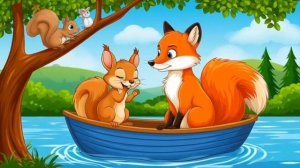 Песенка для детей, Песенки для детей, Песенка про Бобёр лиса и белка