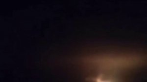 Момент вчерашних прилётов в Павлограде