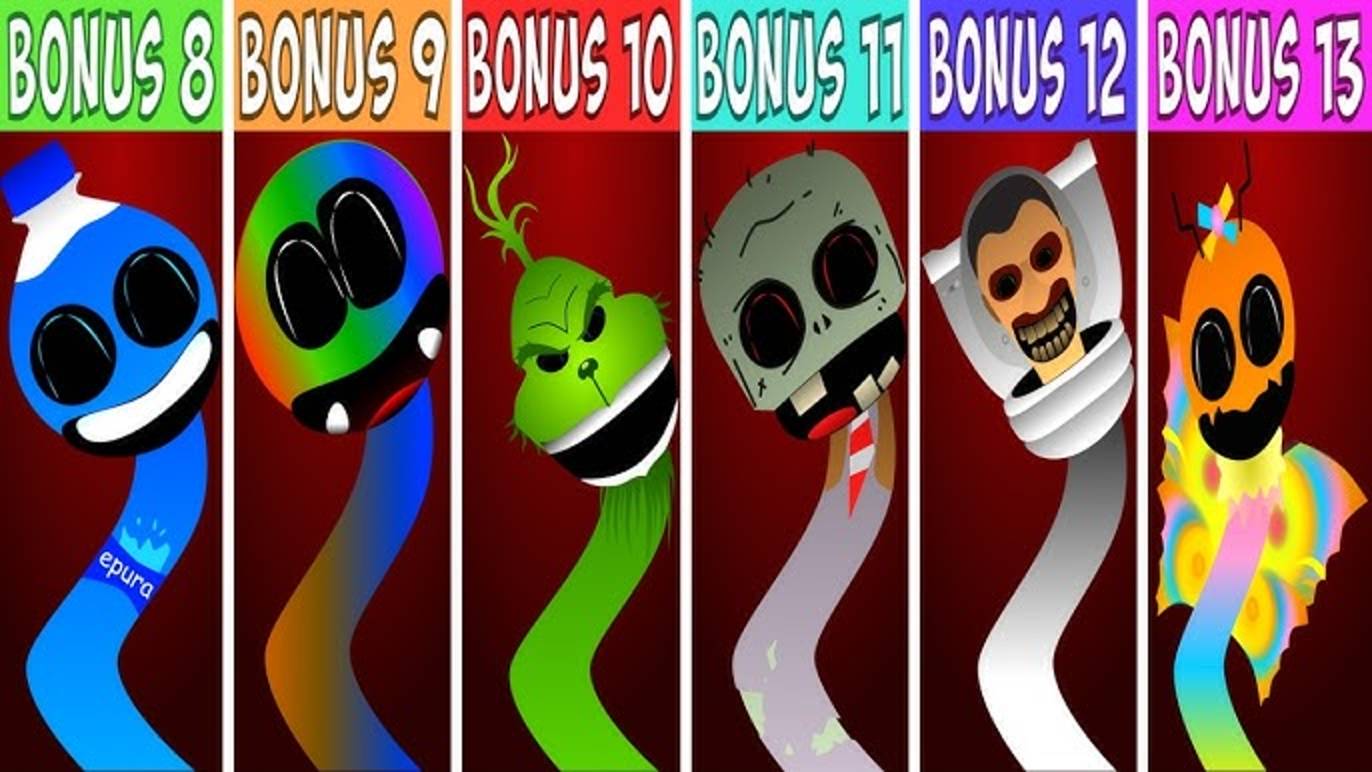 EVERY NEW OC BONUS Characters From Sprunki SWAPPED