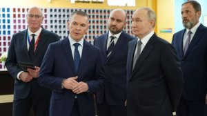 Владимир Путин в Самаре: открытие новых спортобъектов России