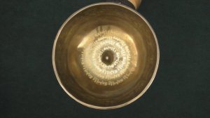 Поющая чаша Шивалингам Full Moon 20,6 см Ля 214 Гц, Ре# 632 Гц