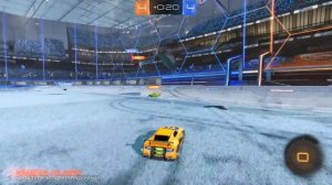 ТУТ ОЧЕНЬ СКОЛЬЗКО! ЭКСТРЕМАЛЬНЫЙ ХОККЕЙ С ОГРОМНОЙ ШАЙБОЙ В ROCKET LEAGUE