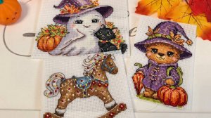 Почти рукодельный влог. Вышивальная неделя 01 - 08.11.2025