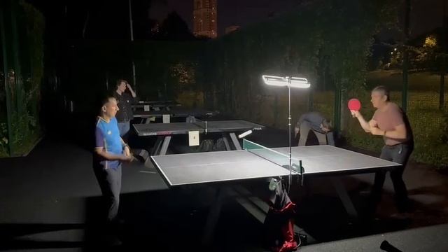 Система освещения для настольного тенниса. Настольная версия