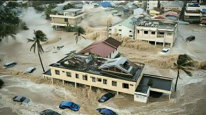 Тайфун "Тино" обрушился на Филиппины. Наводнения вызвали большие разрушения в Себу