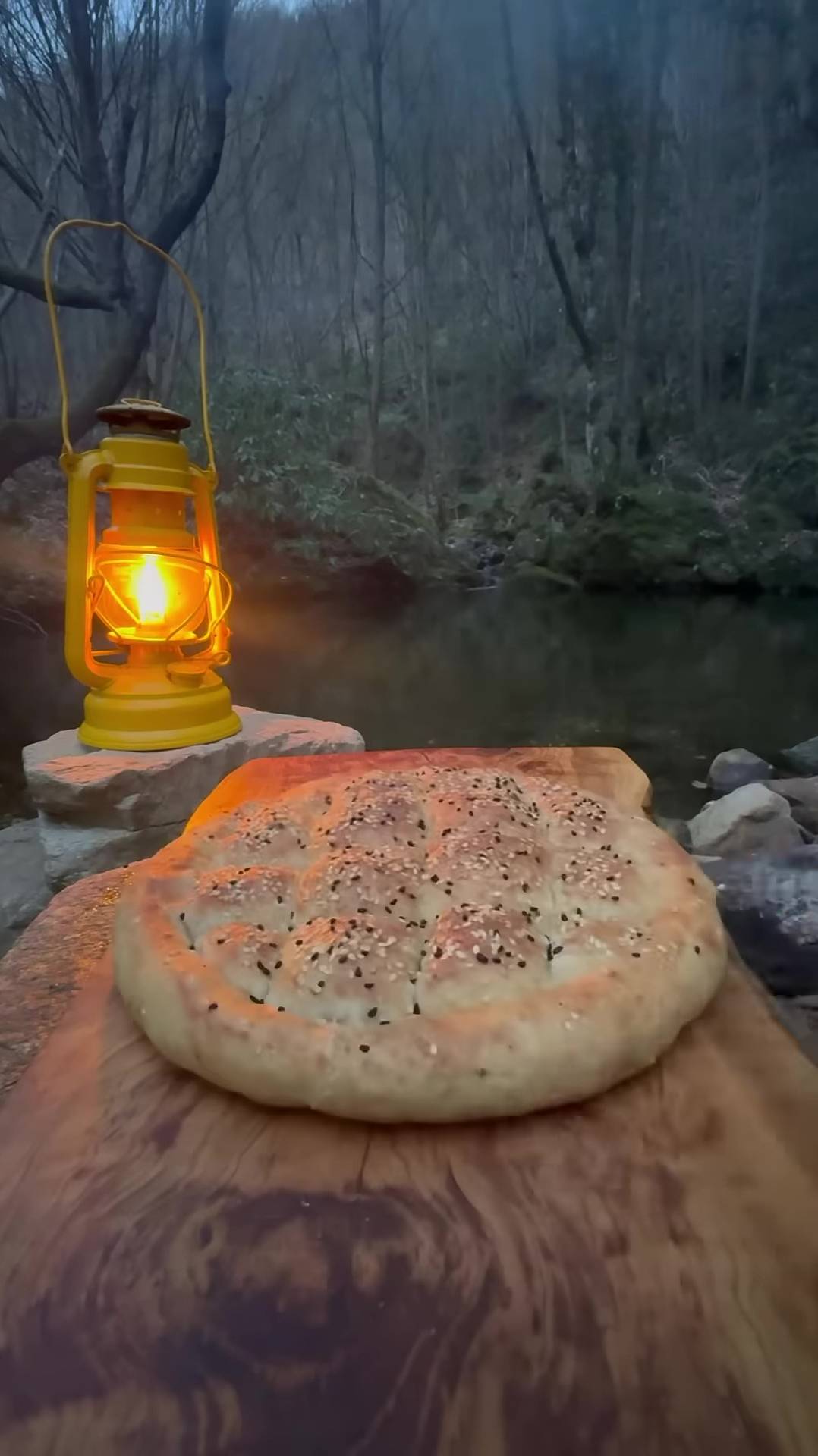 Приготовление блюда «Уфо» на костре 🥩