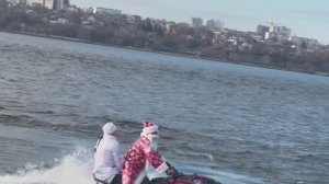 Заплыв Дедов Морозов 🎅🎅