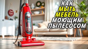 Как мыть мебель моющим пылесосом