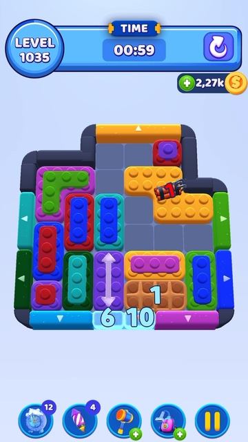 Color Block Jam 1035 Уровень