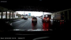 ДТП на МКАД "Забодай меня "Солярис"